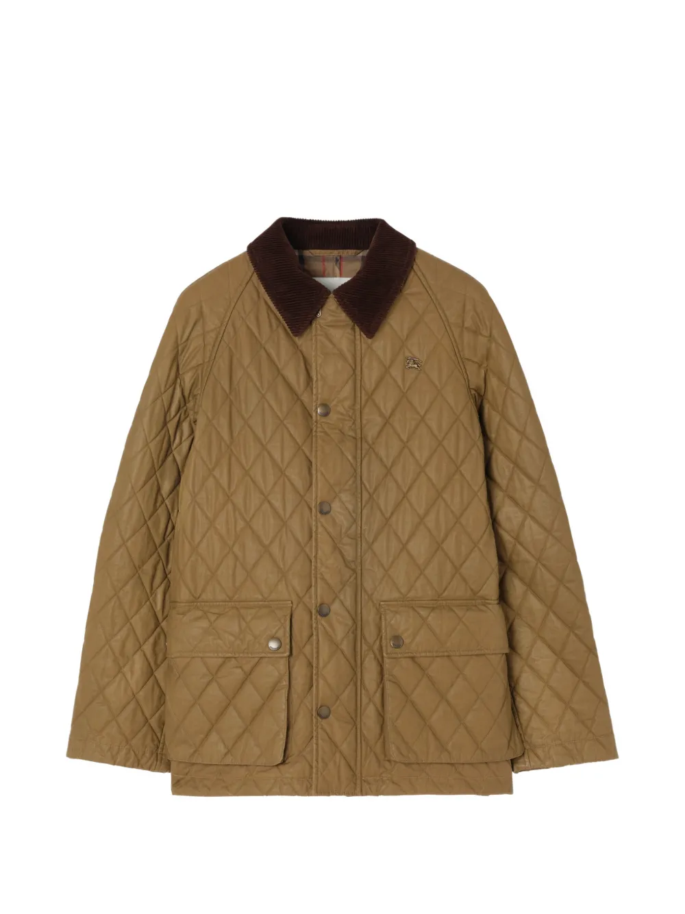 Burberry quilted coated cotton Barn jacket - Nude