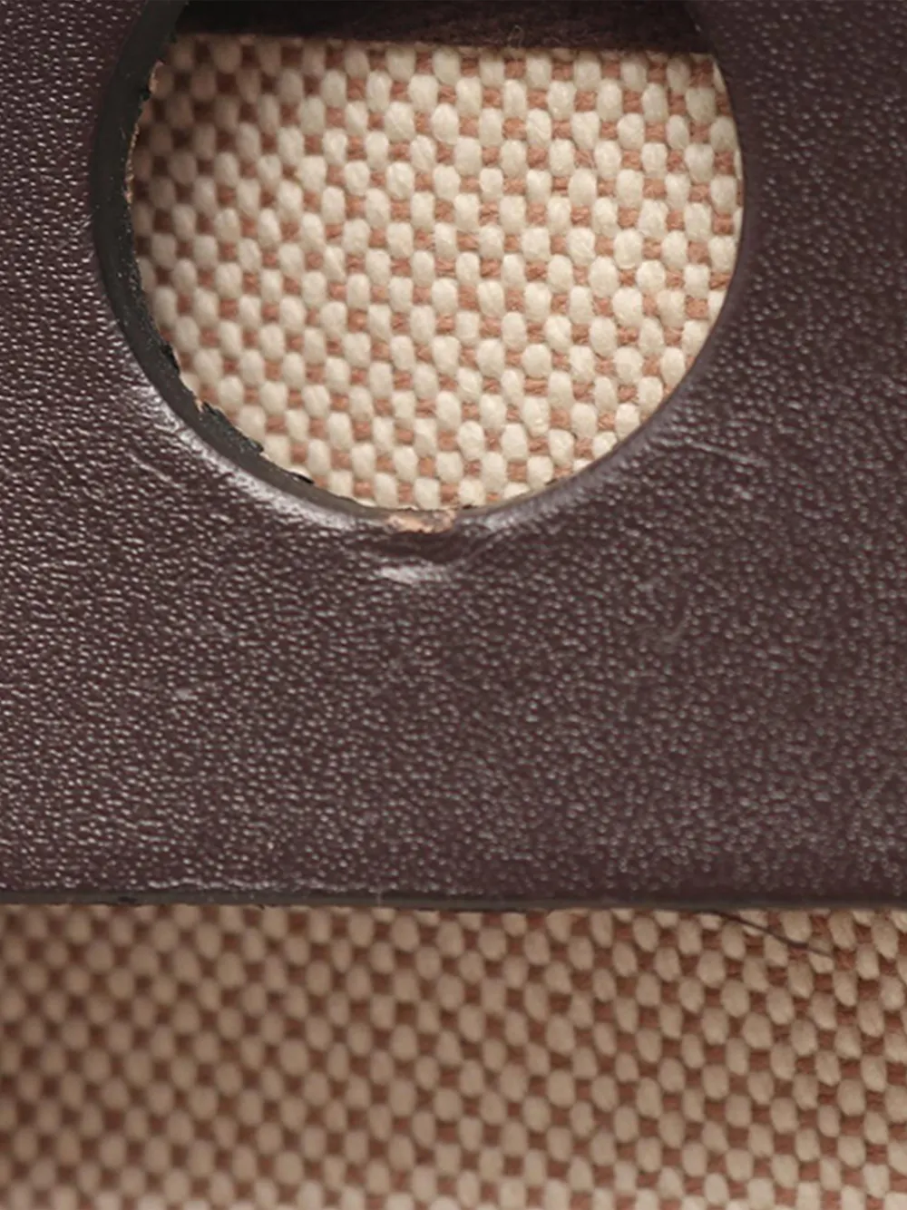  Hermès Pre-owned Borsa A Tracolla Herbag Zip 31 Plume Circuit Rider In Tela Toile H Con Borchie 2024 - Marrone 