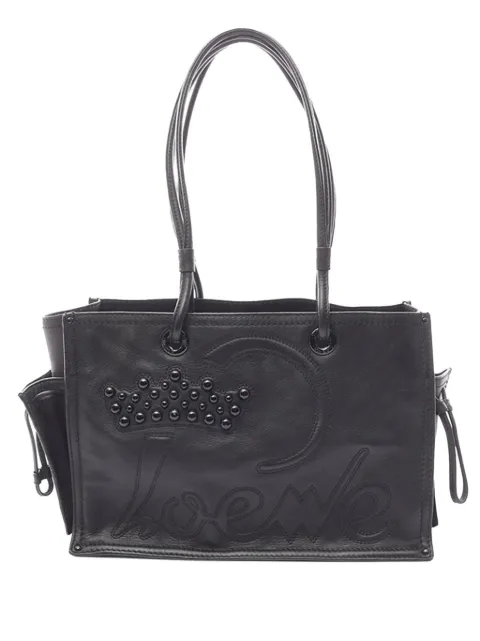Loewe Pre-Owned 2010-2026 Leather Anagram tote bag