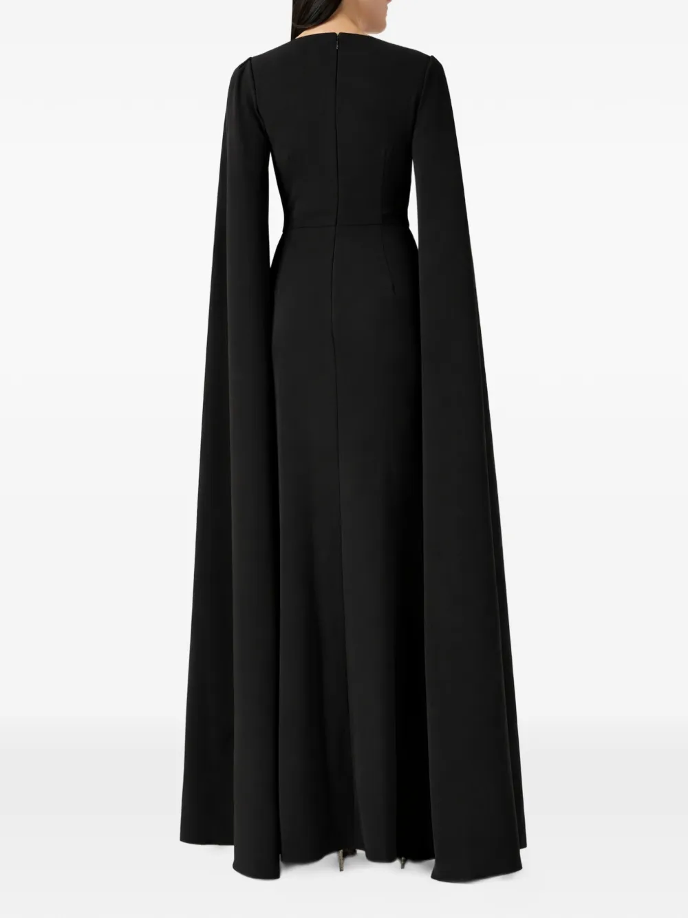 Elisabetta Franchi pleated lurex maxi dress | Smart Closet