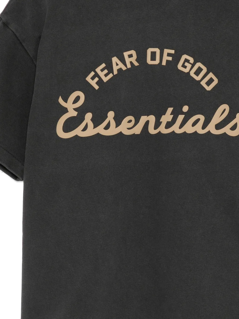 FEAR OF GOD ESSENTIALS KIDS T-shirt met logoprint Grijs