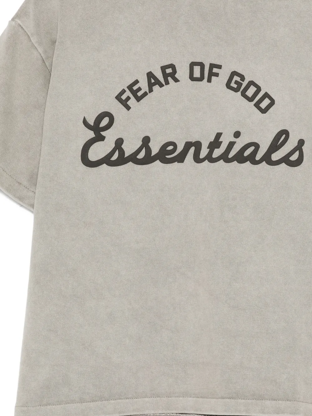 FEAR OF GOD ESSENTIALS KIDS T-shirt met logoprint Grijs