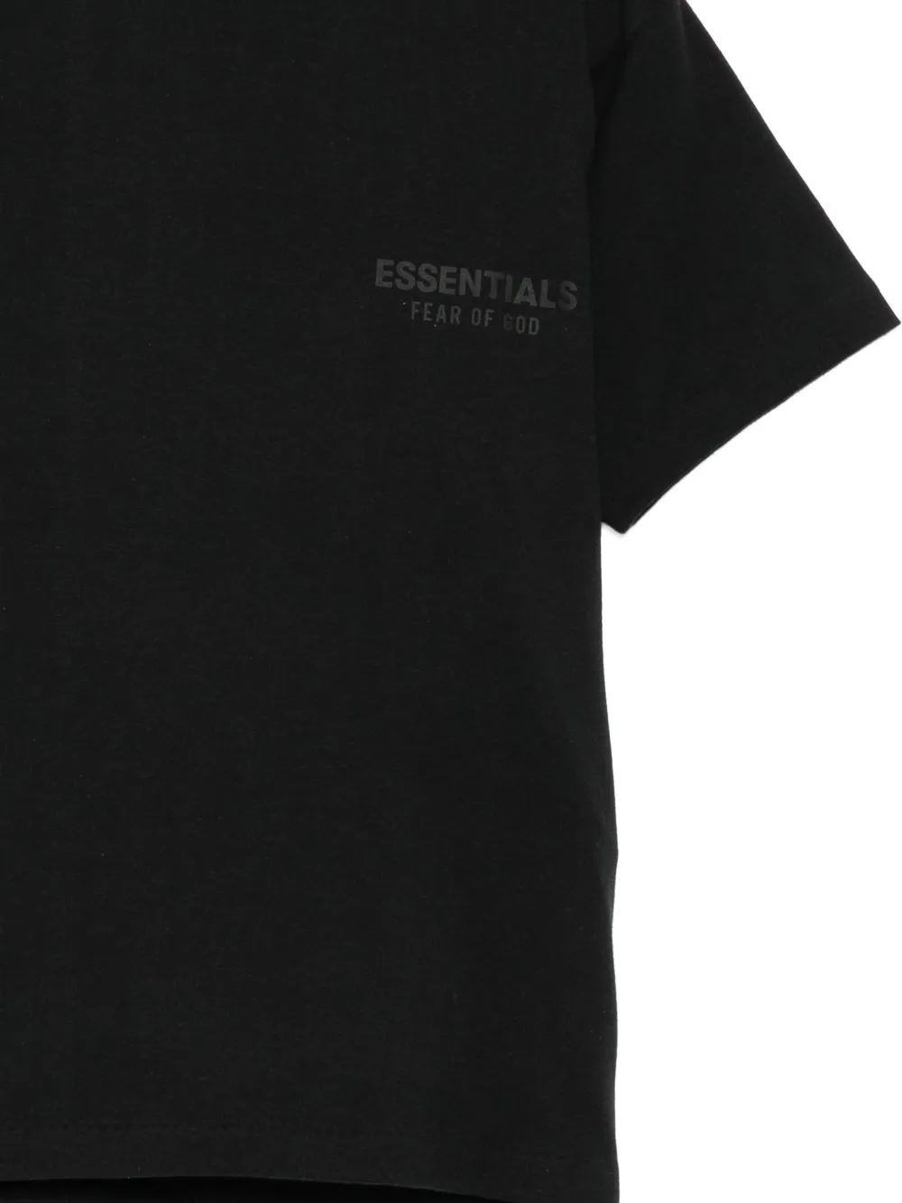 FEAR OF GOD ESSENTIALS KIDS T-shirt met logoprint Zwart