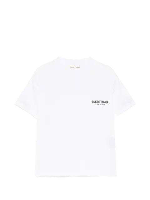FEAR OF GOD ESSENTIALS KIDS logo-print crew neck T-shirt