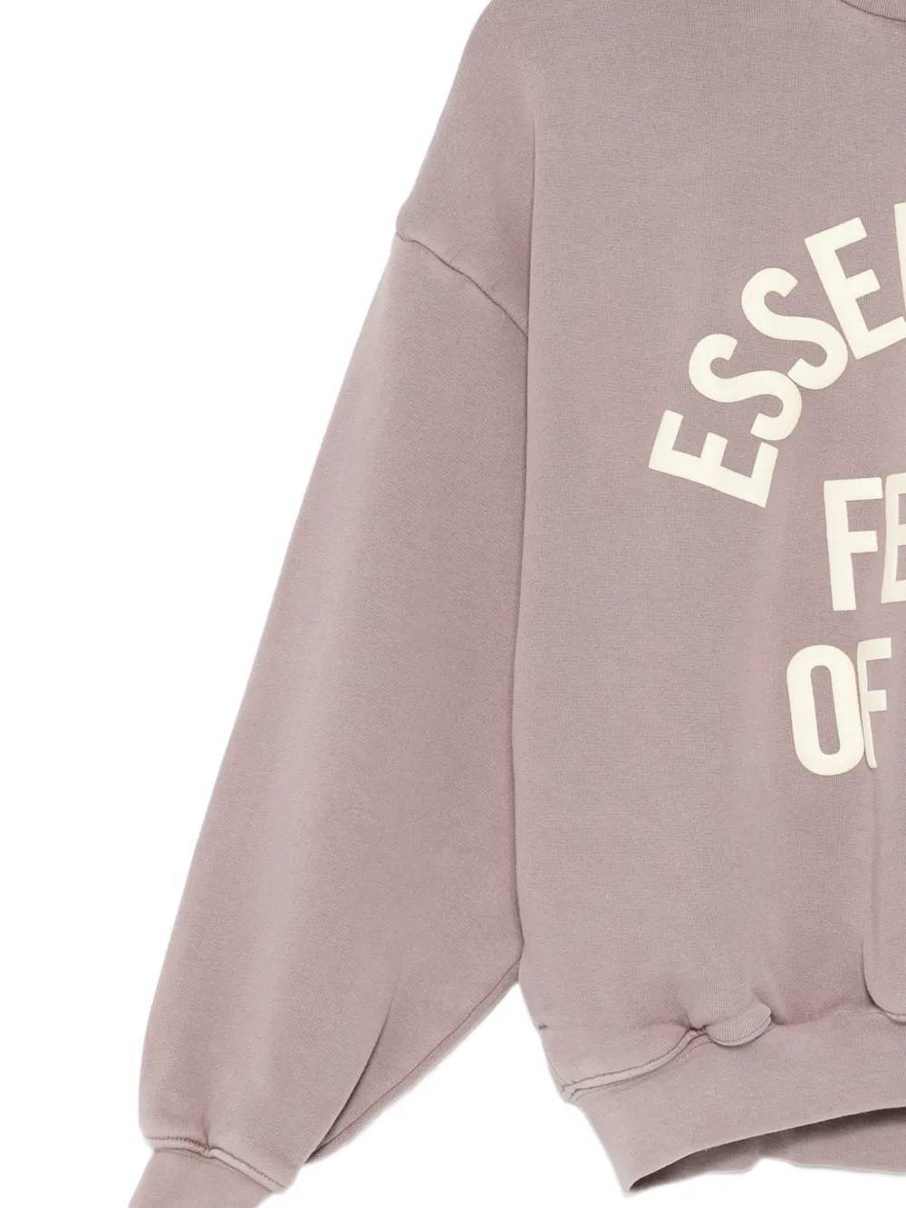 FEAR OF GOD ESSENTIALS KIDS Sweater met logoprint Paars