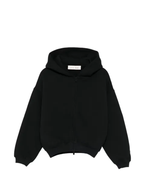 FEAR OF GOD ESSENTIALS KIDS hoodie zippé à logo imprimé