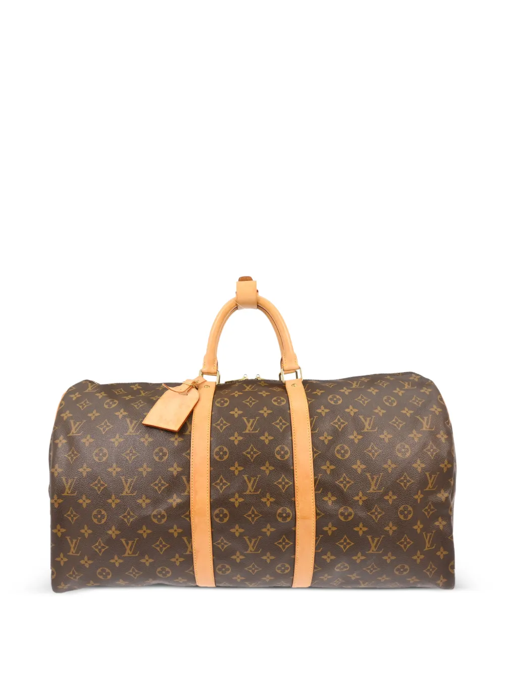 Louis Vuitton Pre-Owned 2008 55 Keepall Monogram luggage bag - Brown
