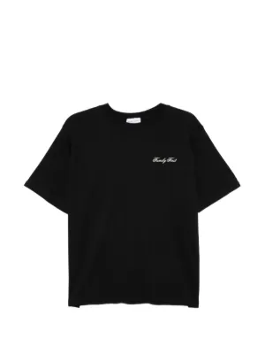 CROQUIS number-embroidered T-shirt | Black | FARFETCH UK