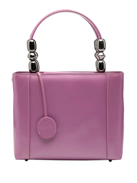Christian Dior Pre-Owned 2000 Malice Pearl Satchel-Tasche aus Lackleder