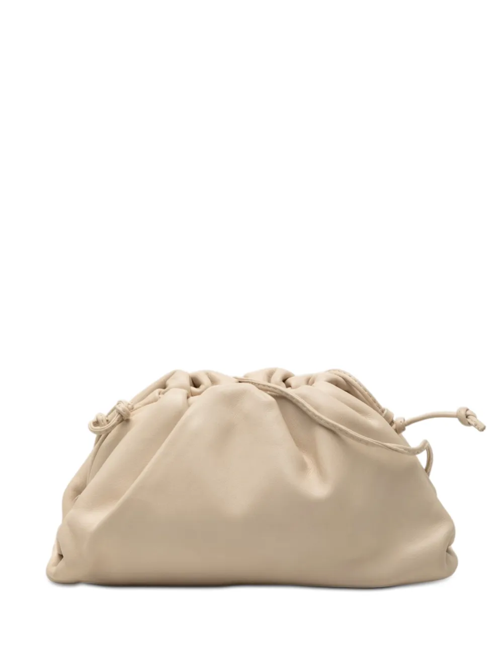 Bottega Veneta Pre-Owned 2012-2025 Lambskin The Mini Pouch crossbody bag - Marrone