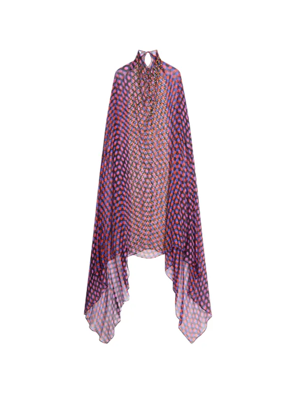 dries van noten purple dress $2945 Dries Van Noten Women's Purple Sequin Fringe Damaras Shift Dress Size 36