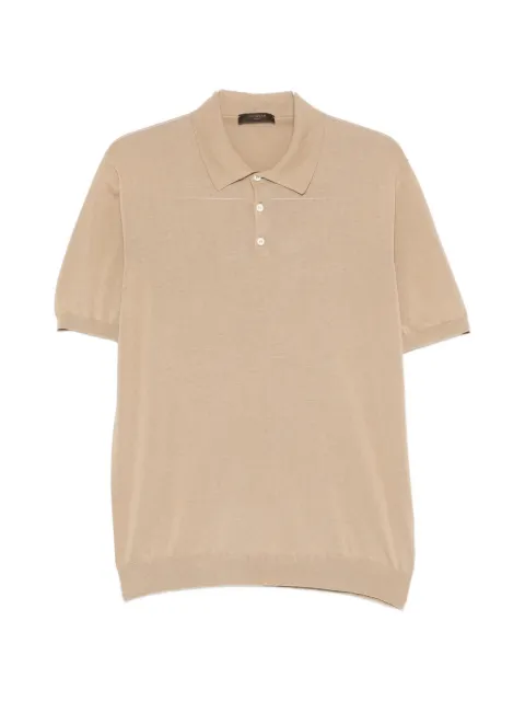 Zanone buttoned polo shirt