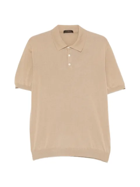 Zanone buttoned polo shirt