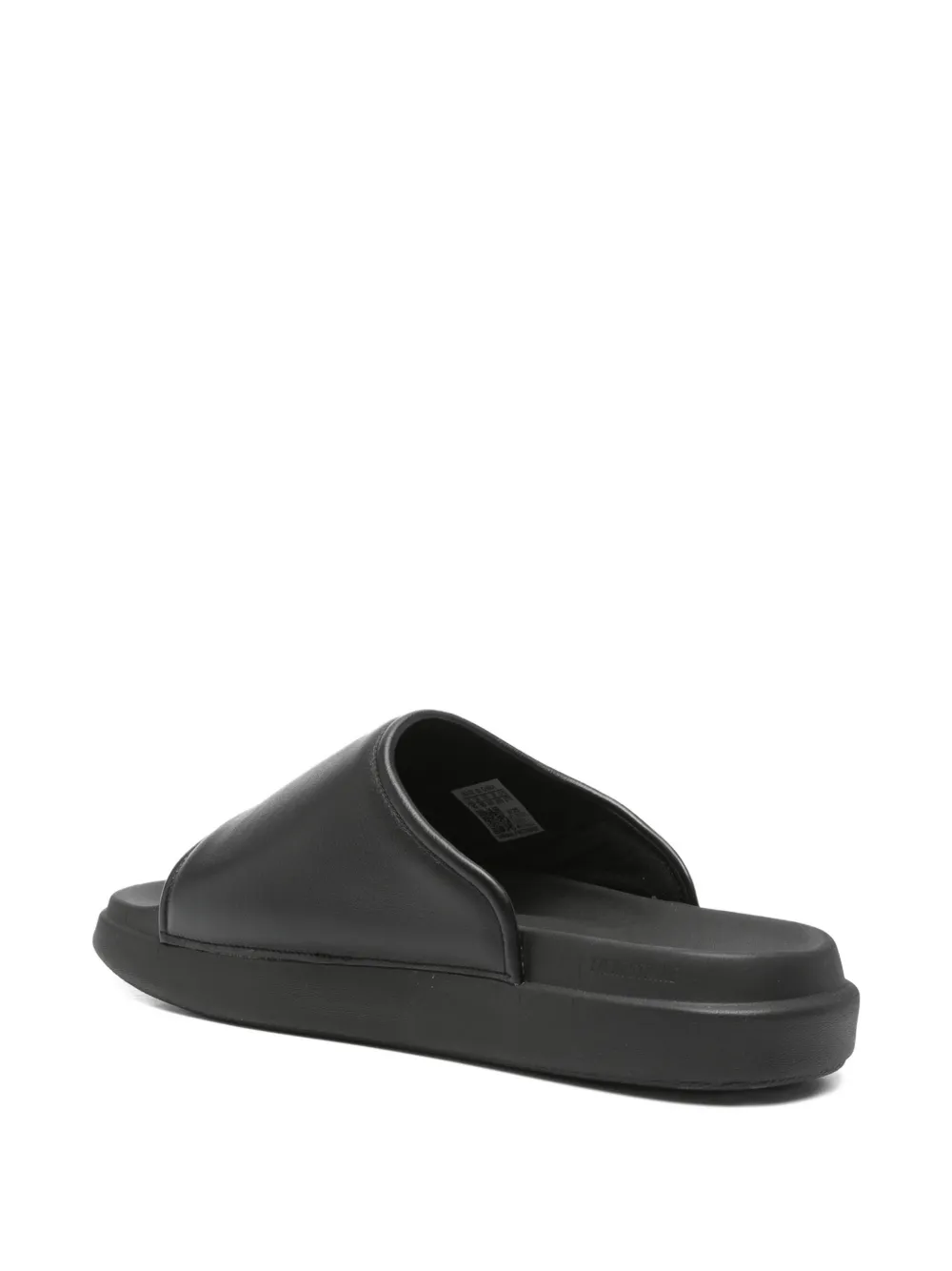 Y-3 logo slides Zwart