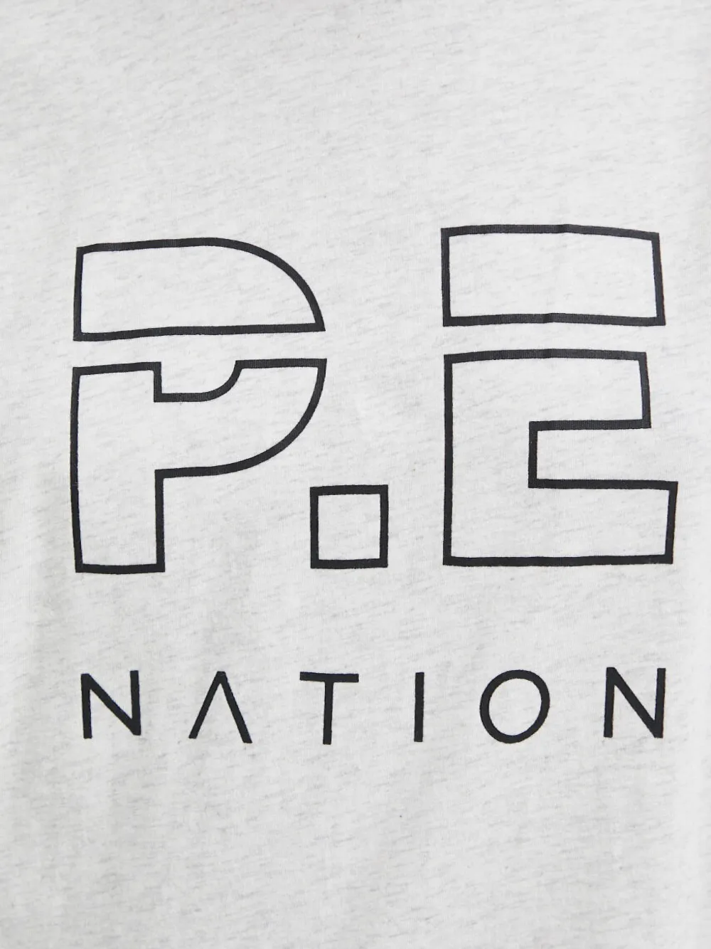 P.E Nation Katoenen T-shirt Grijs