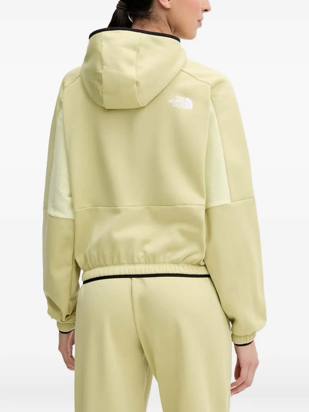 The North Face Hoodie met rits Geel