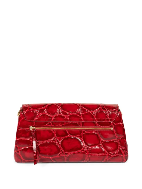 DRIES VAN NOTEN バックル ショルダーバッグ | レッド | FARFETCH JP