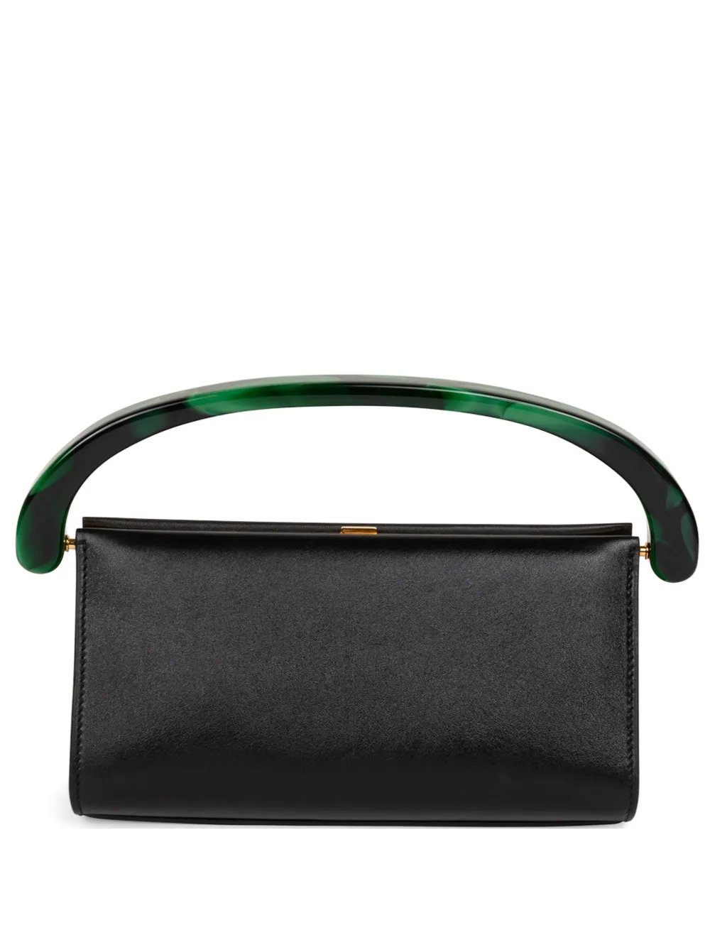 Dries Van Noten Small Leather Bag In Black