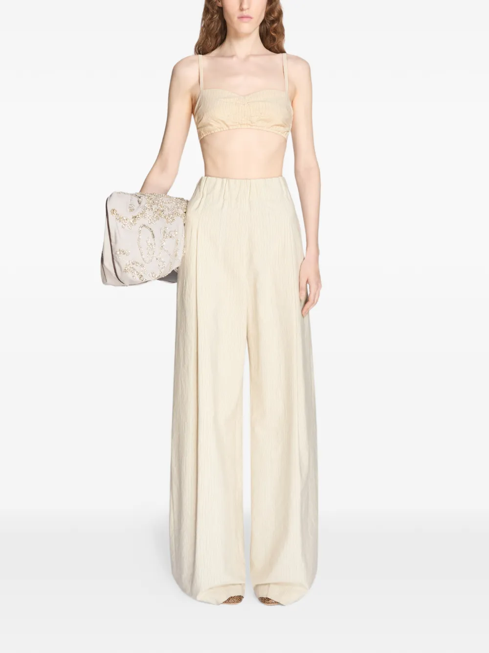 DRIES VAN NOTEN Bh top Beige