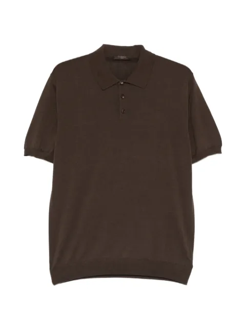 Zanone buttoned polo shirt