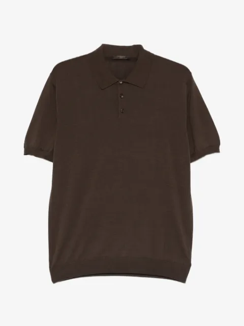 Zanone buttoned polo shirt