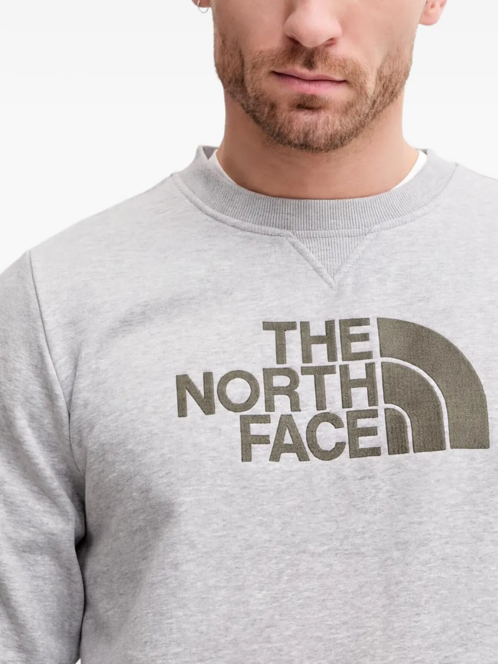 The North Face Sweater met logoprint Grijs