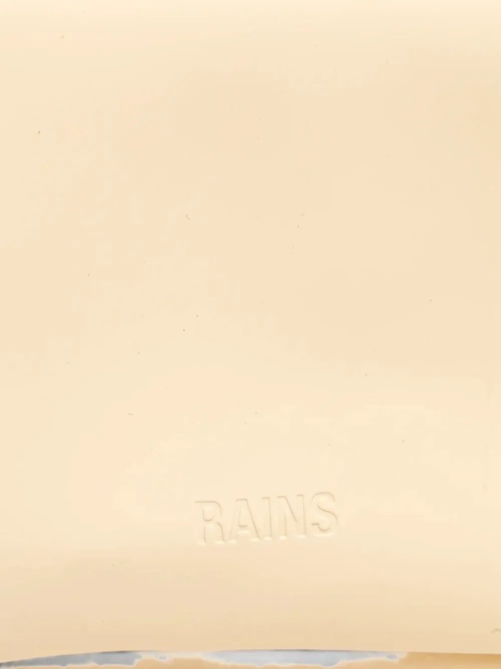 Rains Heuptas met logo-reliëf Beige