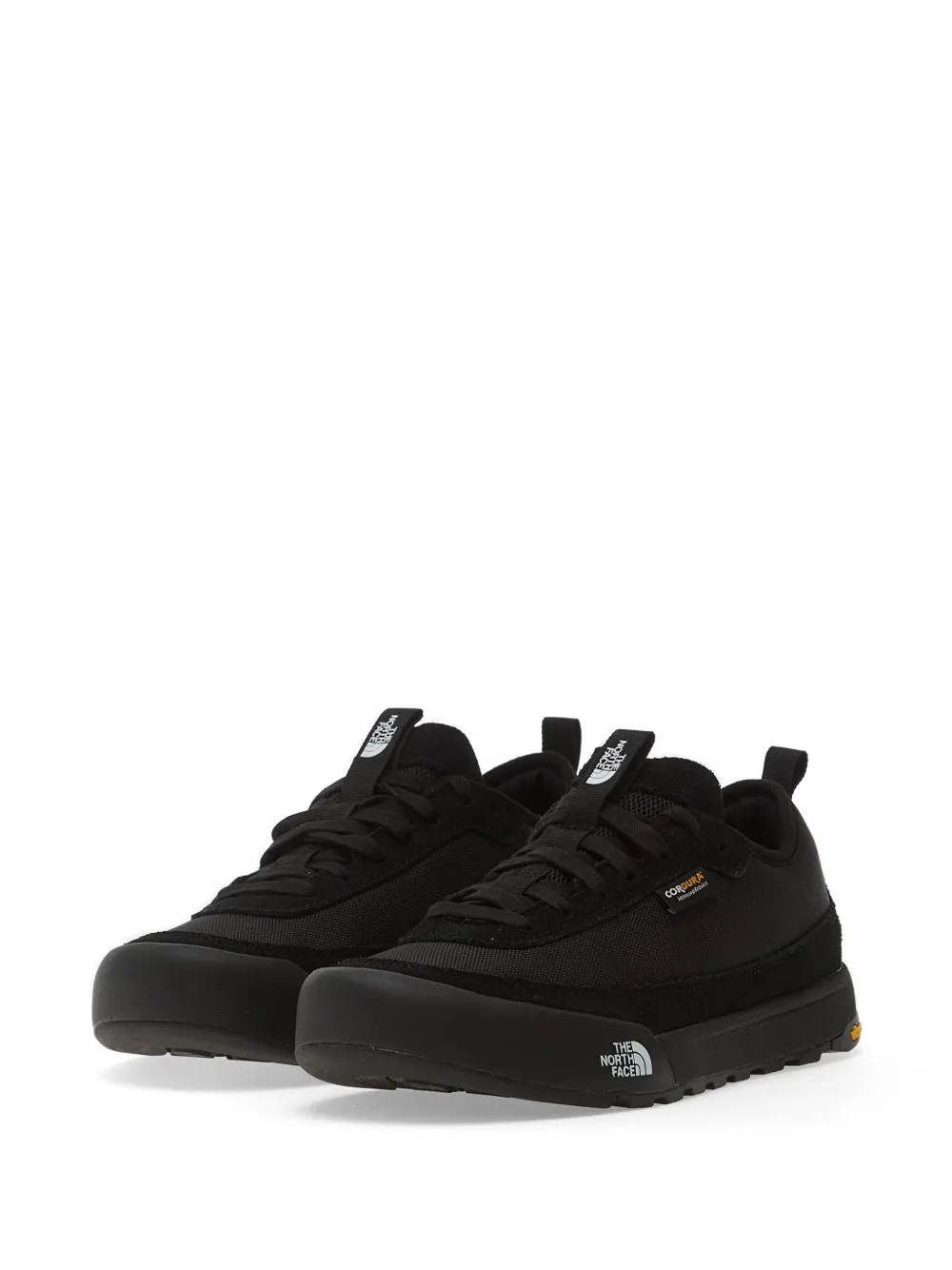 The North Face Clyffe sneakers met vlakken en logodetail Zwart