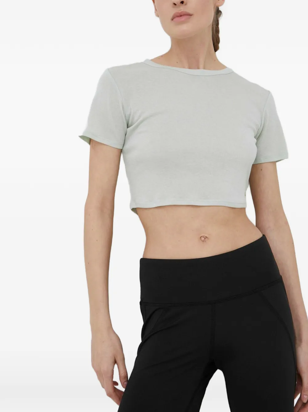 P.E Nation cut-out cropped T-shirt