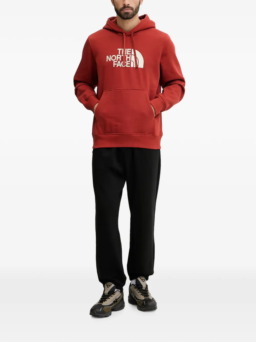 The North Face Drew Peak hoodie Rood