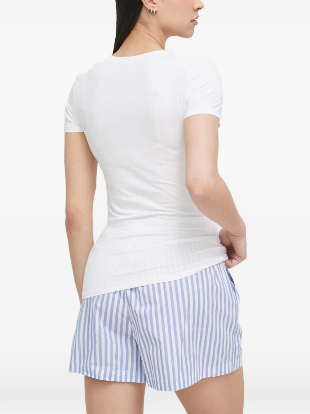 Polo Ralph Lauren Gestreepte pyjama Wit