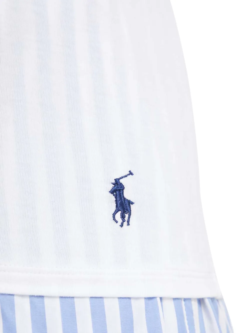 Polo Ralph Lauren Gestreepte pyjama Wit