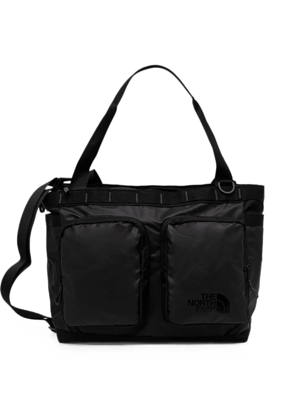 The North Face Base Camp Voyager logo-print pocket-detail tote bag - Nero