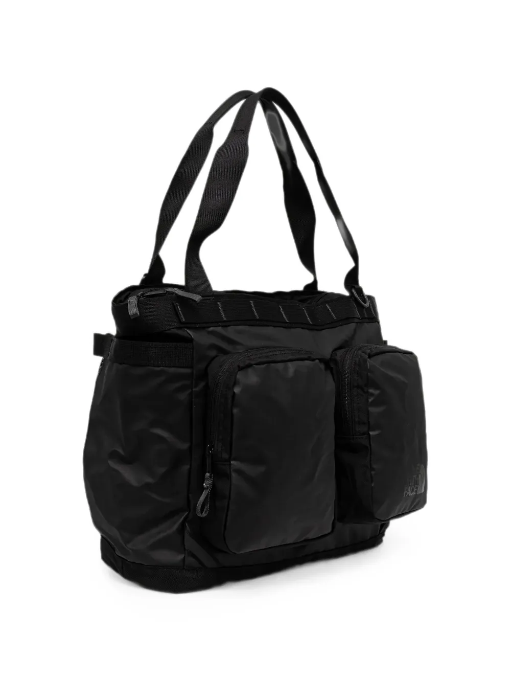 The North Face Base Camp Voyager shopper met zakdetail en logoprint Zwart
