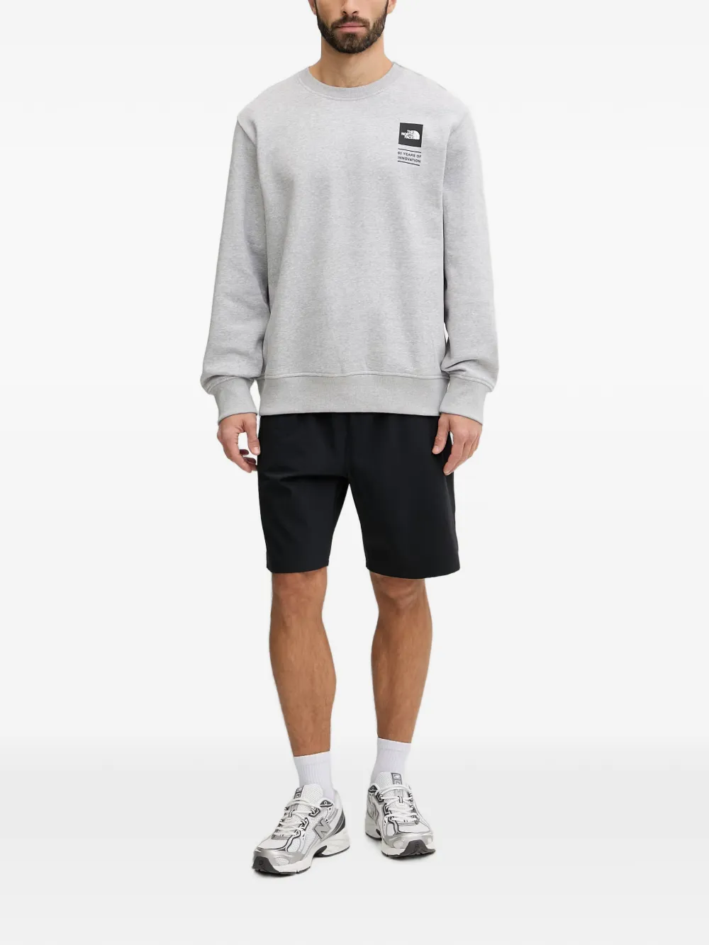 The North Face Sweater met ronde hals Grijs