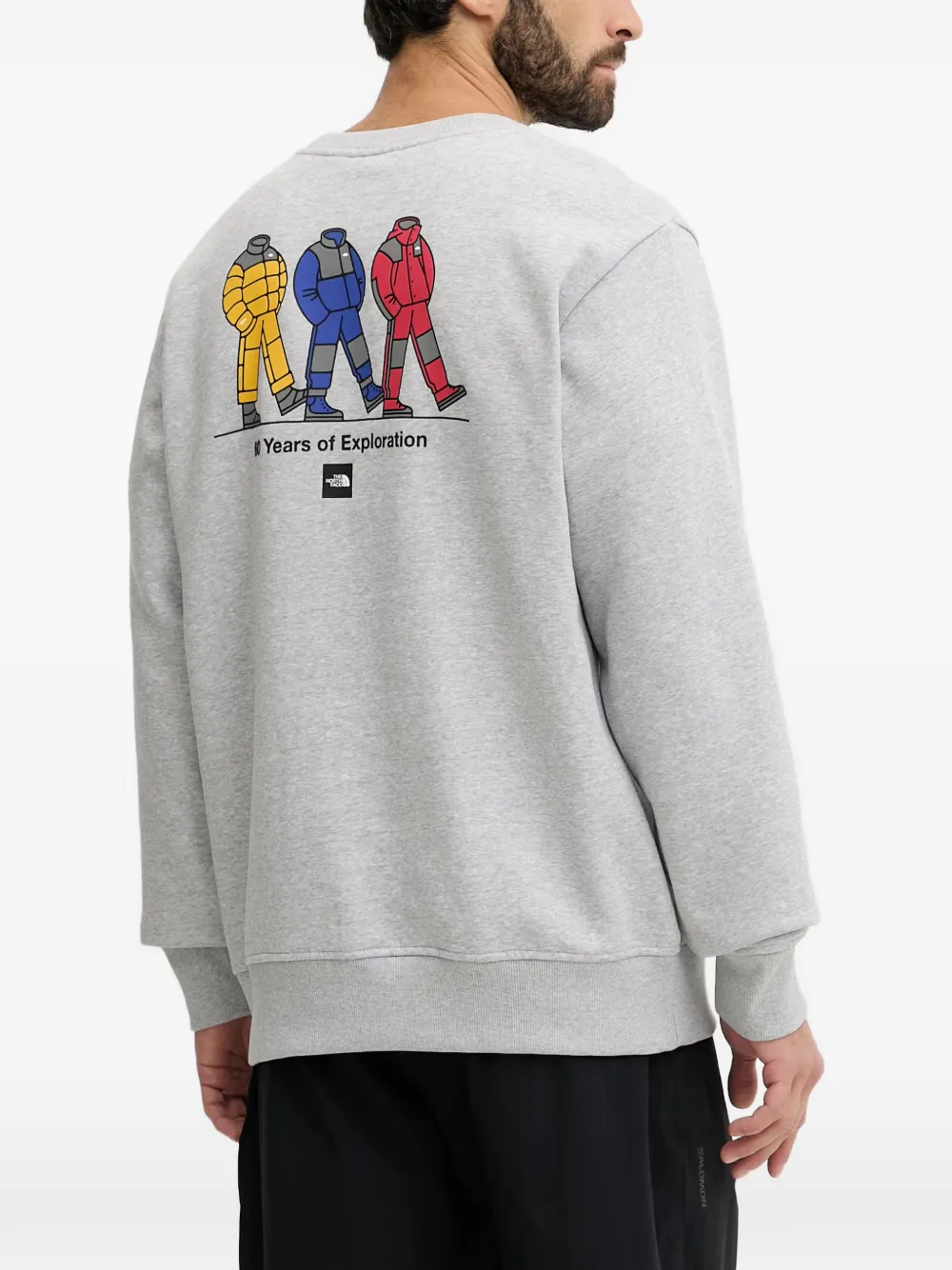 The North Face Sweater met ronde hals Grijs