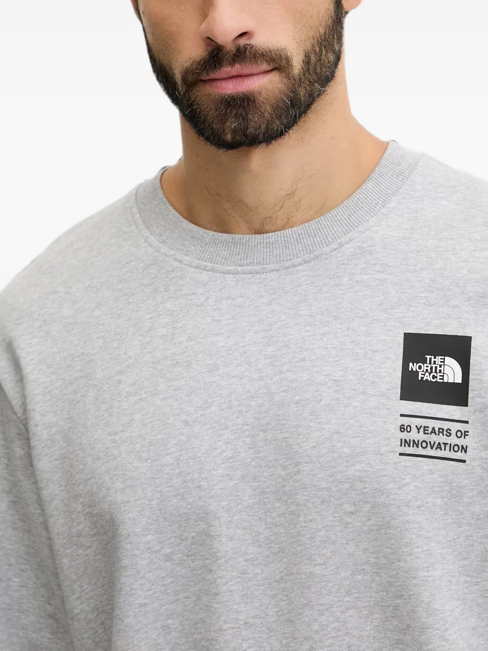 The North Face Sweater met ronde hals Grijs