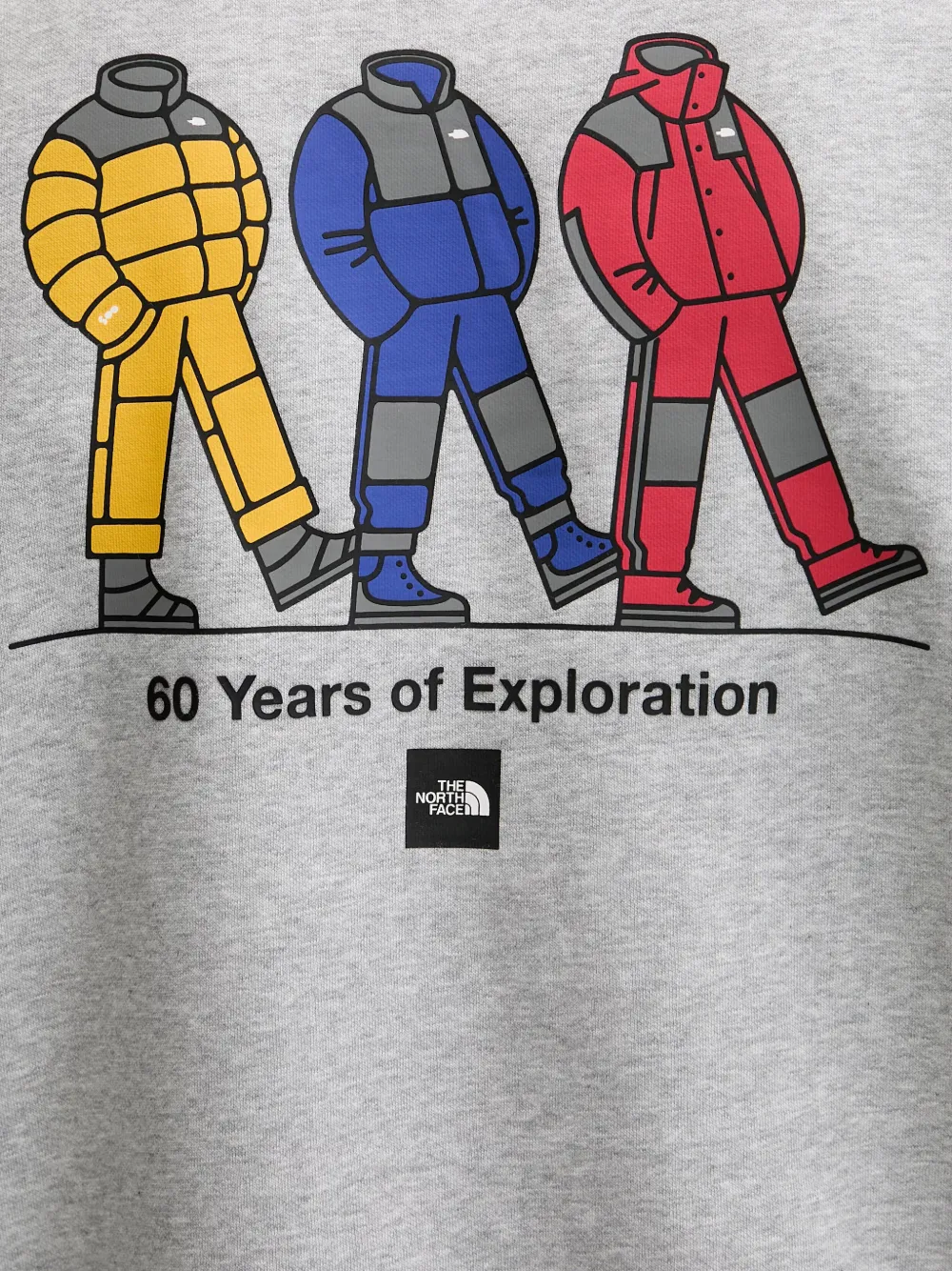 The North Face Sweater met ronde hals Grijs