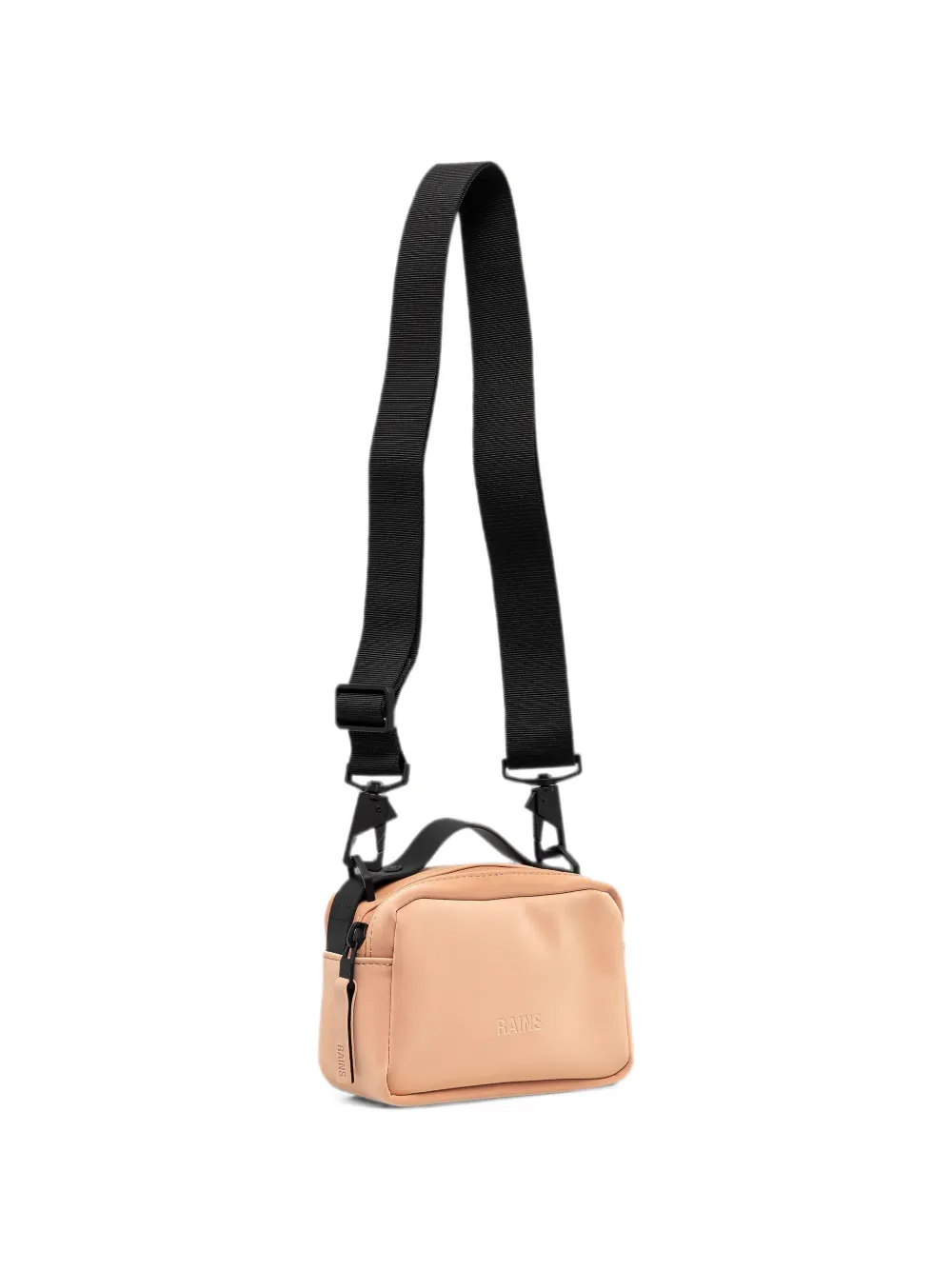 Rains mini Box crossbody bag Beige