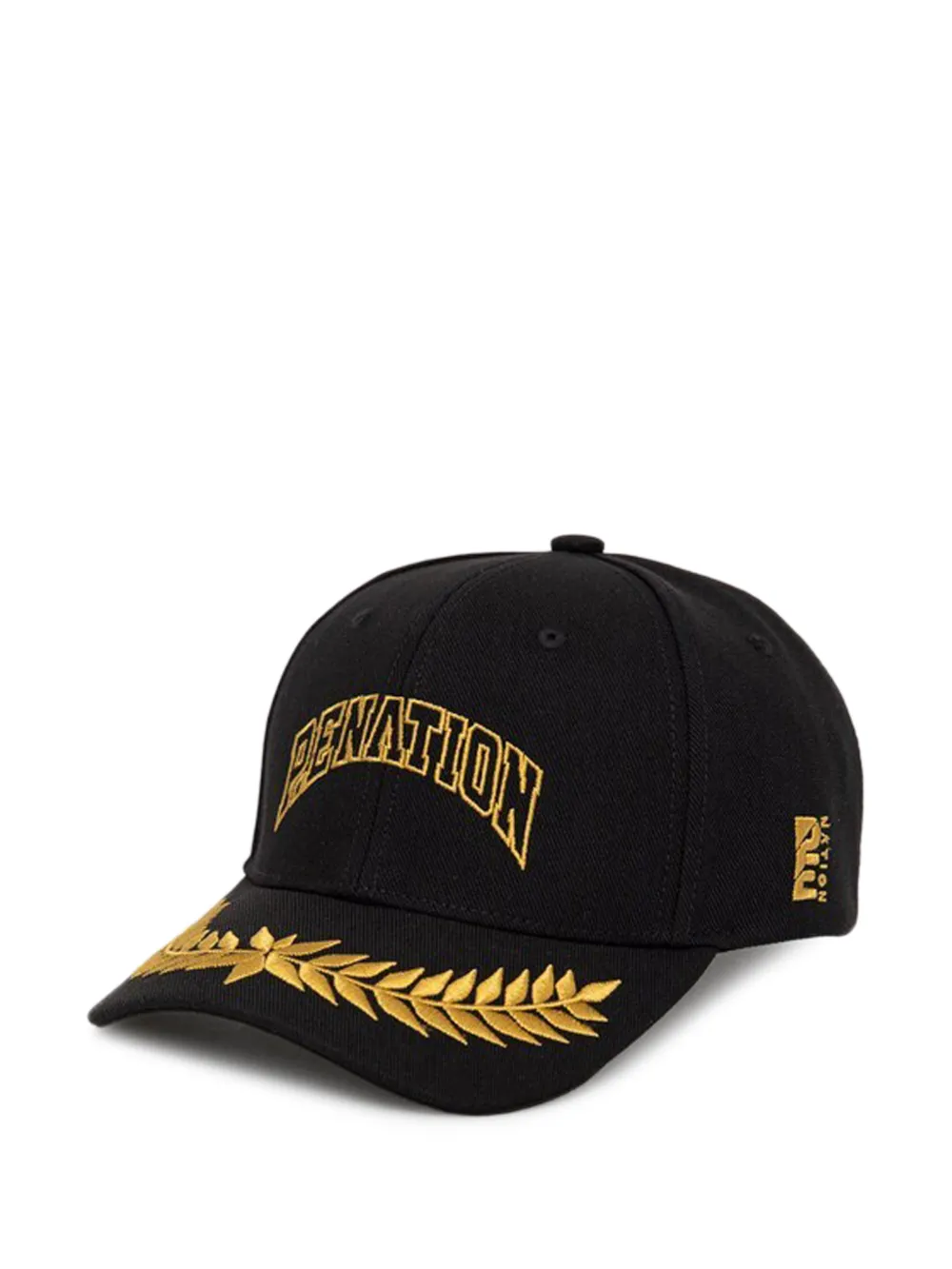 P.E Nation logo-embroidered baseball cap - Nero