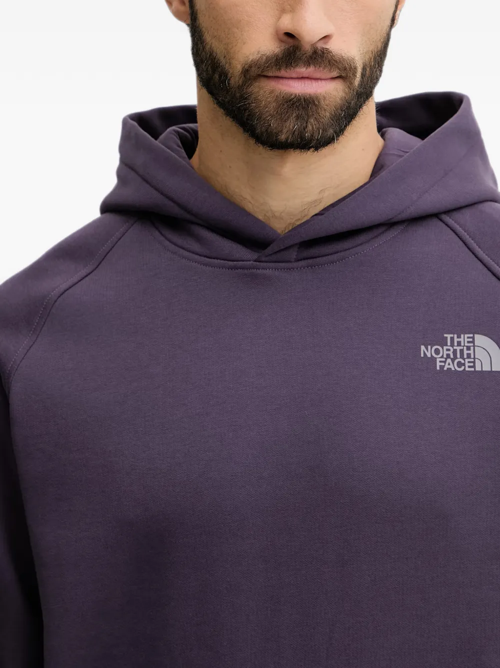 The North Face Raglan NSE Box hoodie Paars