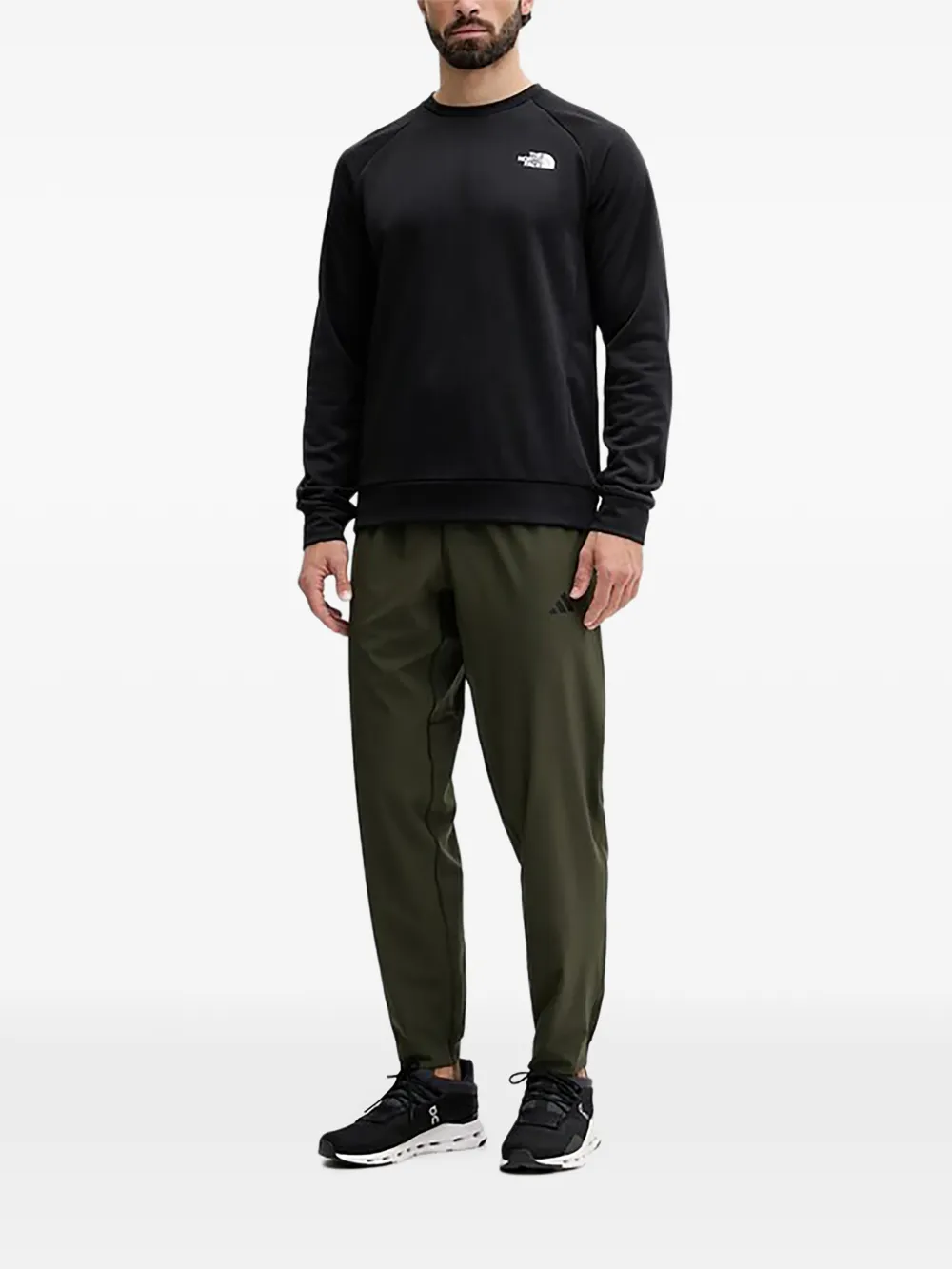 The North Face Reaxion 2.0 sweater met ronde hals en logo Zwart