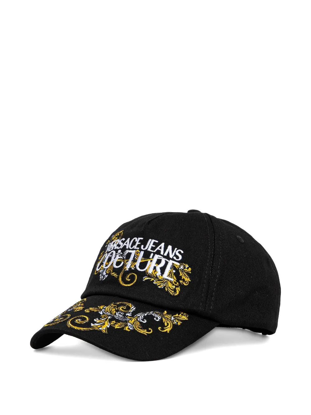 Versace Jeans Couture baroque-pattern baseball cap - Nero