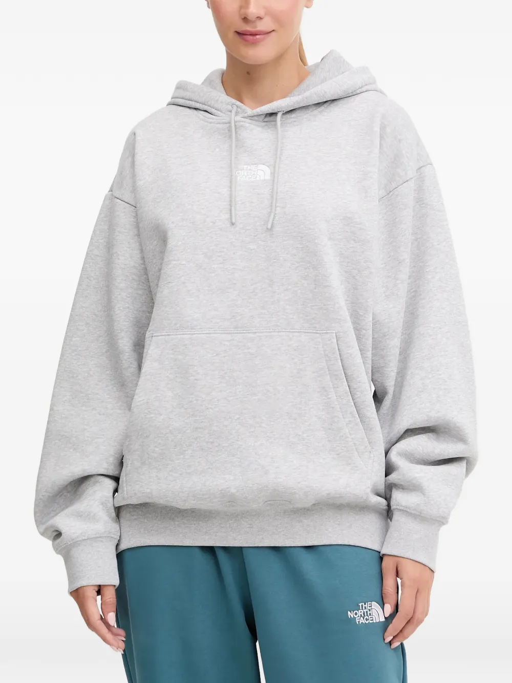 The North Face Hoodie mit Logo - Grau