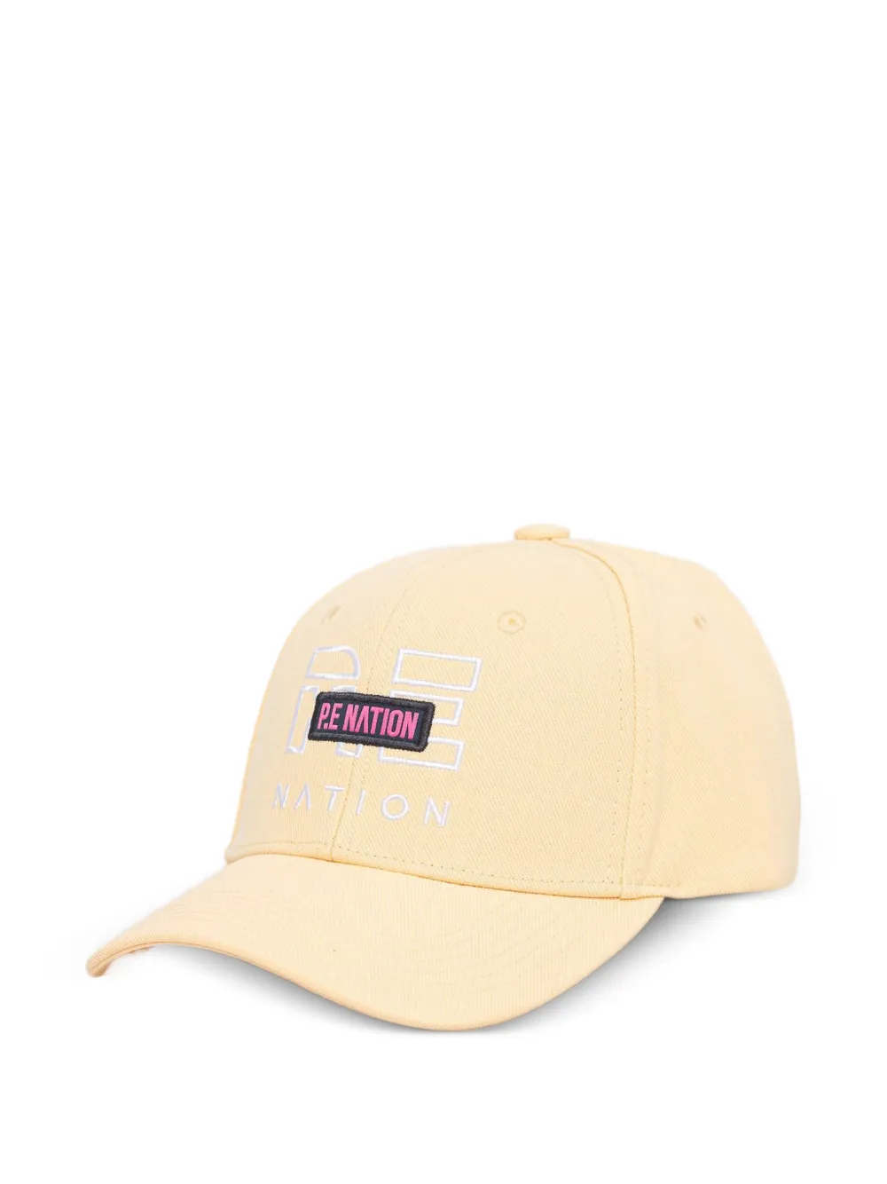 P.E Nation logo-patch baseball cap