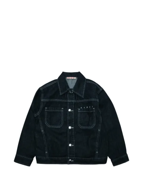 Marni Kids long-sleeve buttoned jacket