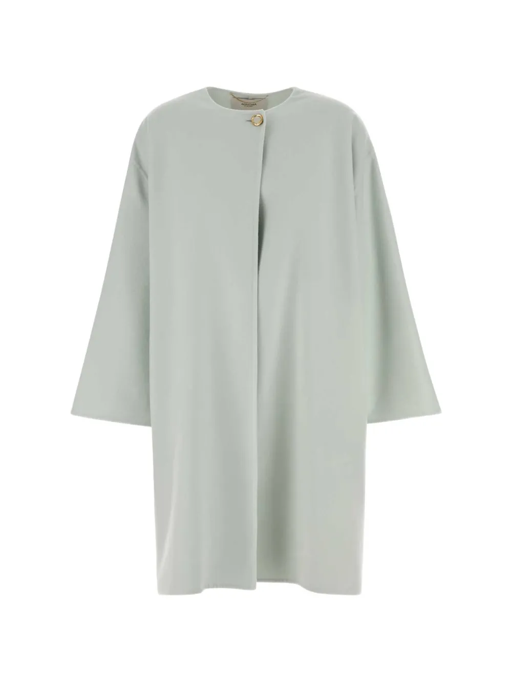 Agnona button coat - Verde
