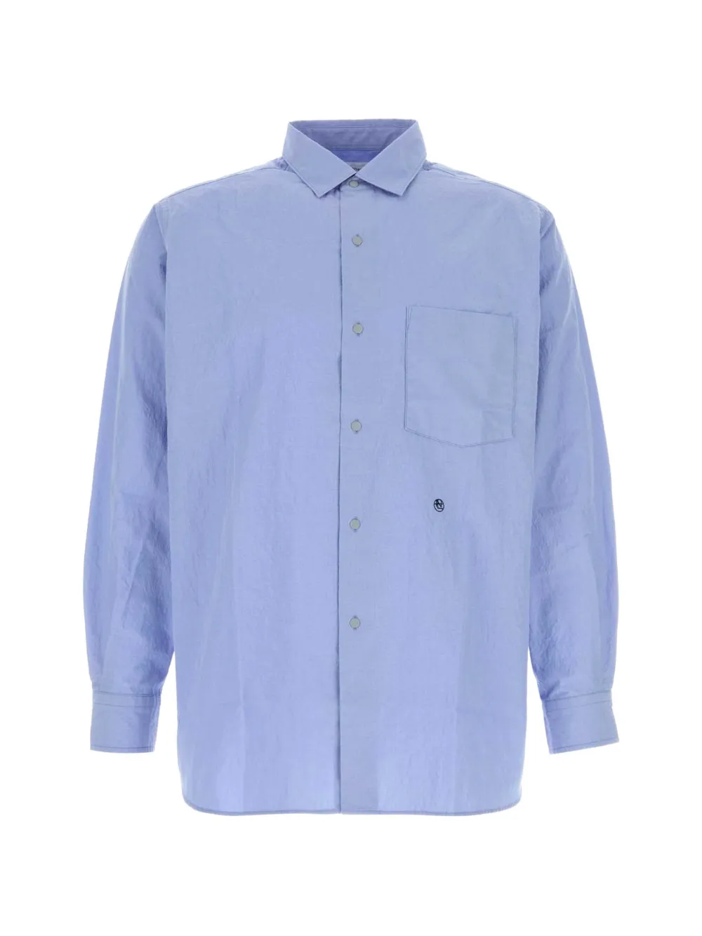 Nanamica regular collar shirt - Blu