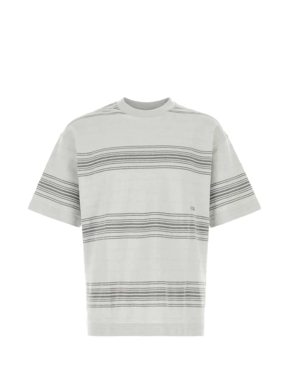 Nanamica Striped T-shirt In Gray