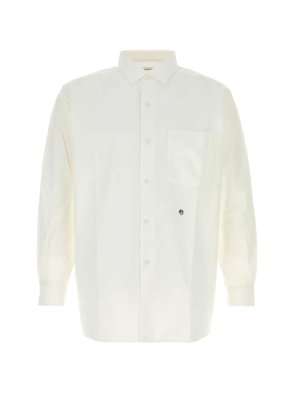 Nanamica Pocket Logo Shirt In Neutral